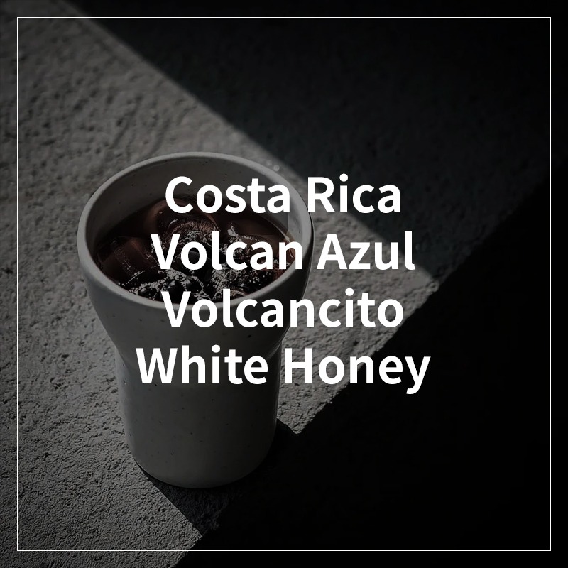 Costa Rica Volcan Azul Volcancito White Honey